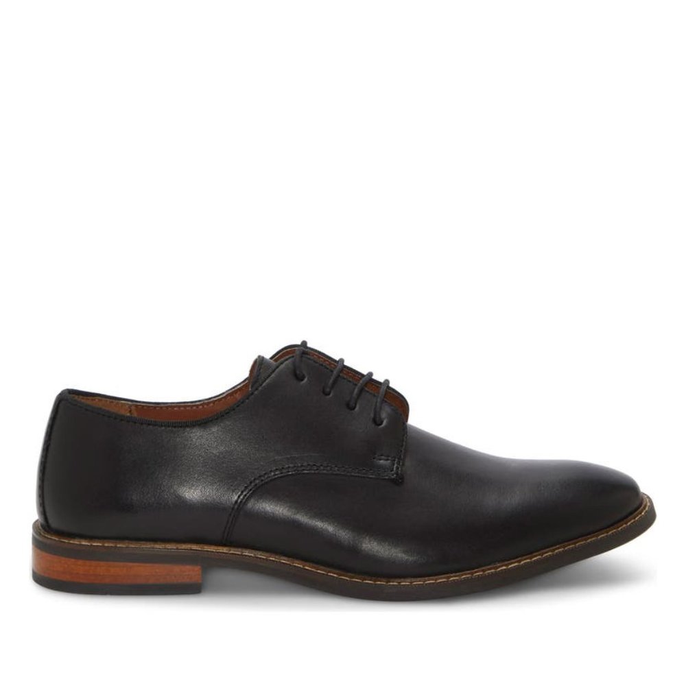 Bashwood Handmade Black Leather Oxfords